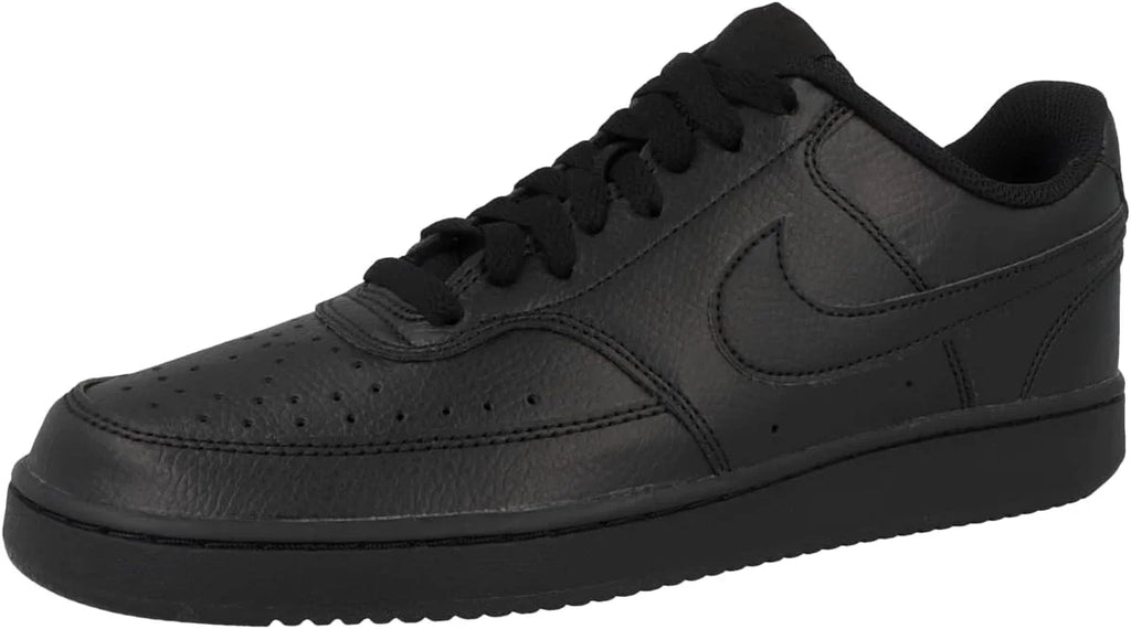 Black Low Top Skate Sneaker Shoes H7463