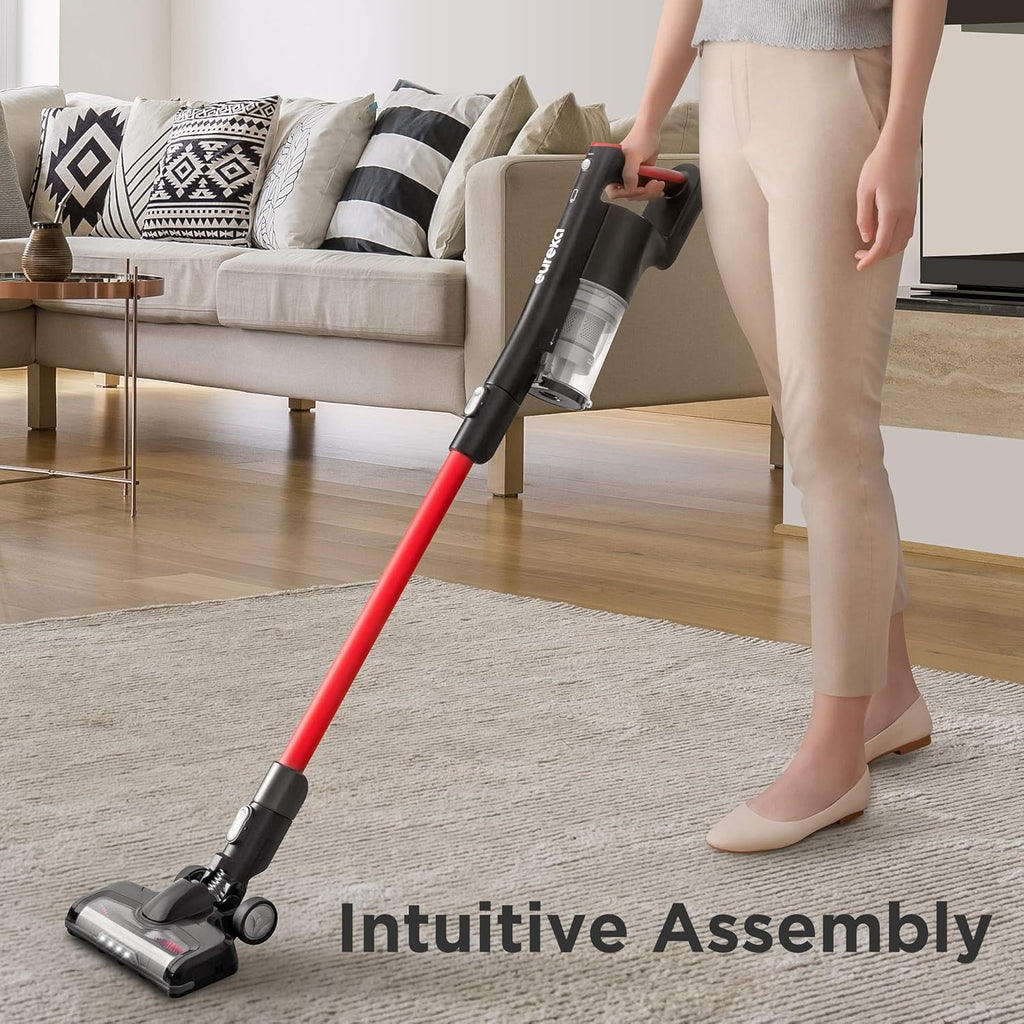 Red Cordless Stick Vacuum Cleaner Z474