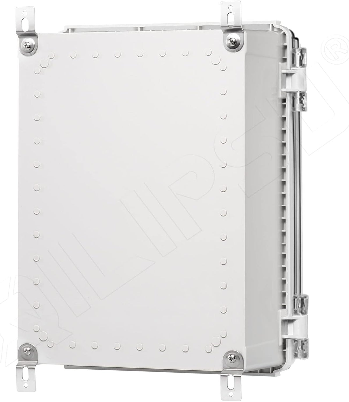 Grey ABS Plastic Junction Box IP67 Waterproof Dustproof Enclosure Pack of 2 A352
