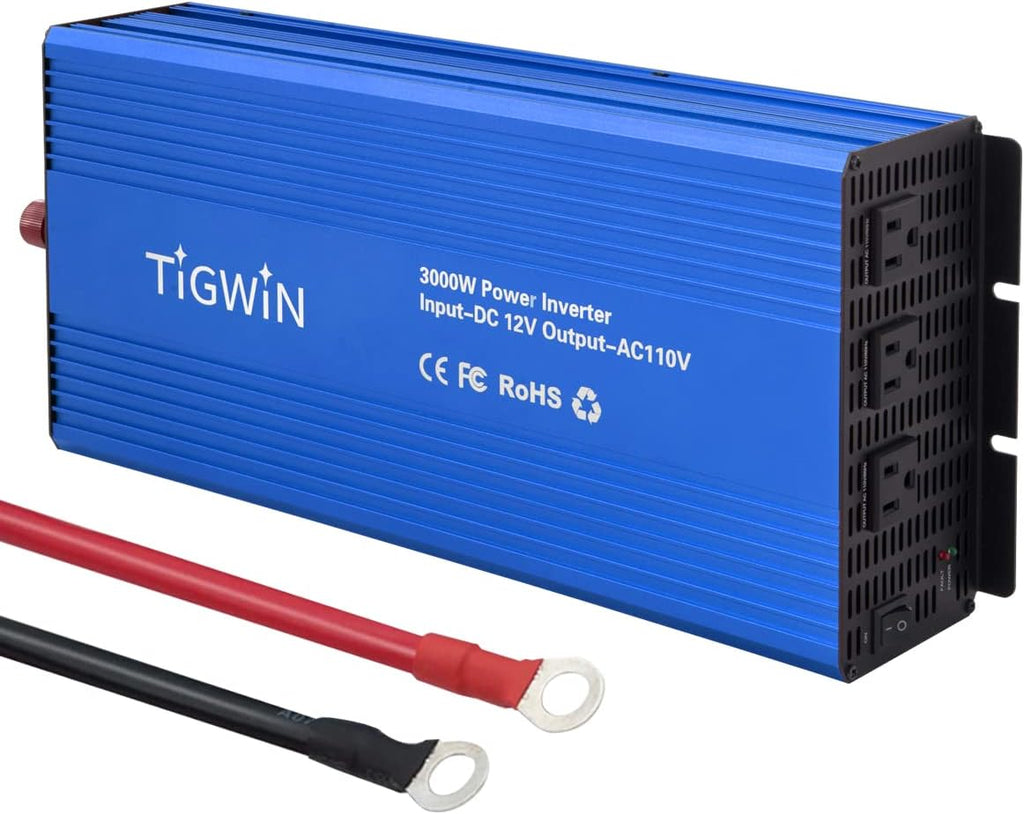 3000W Modified Sine Wave Power Inverter DC 12V to AC 110V U685