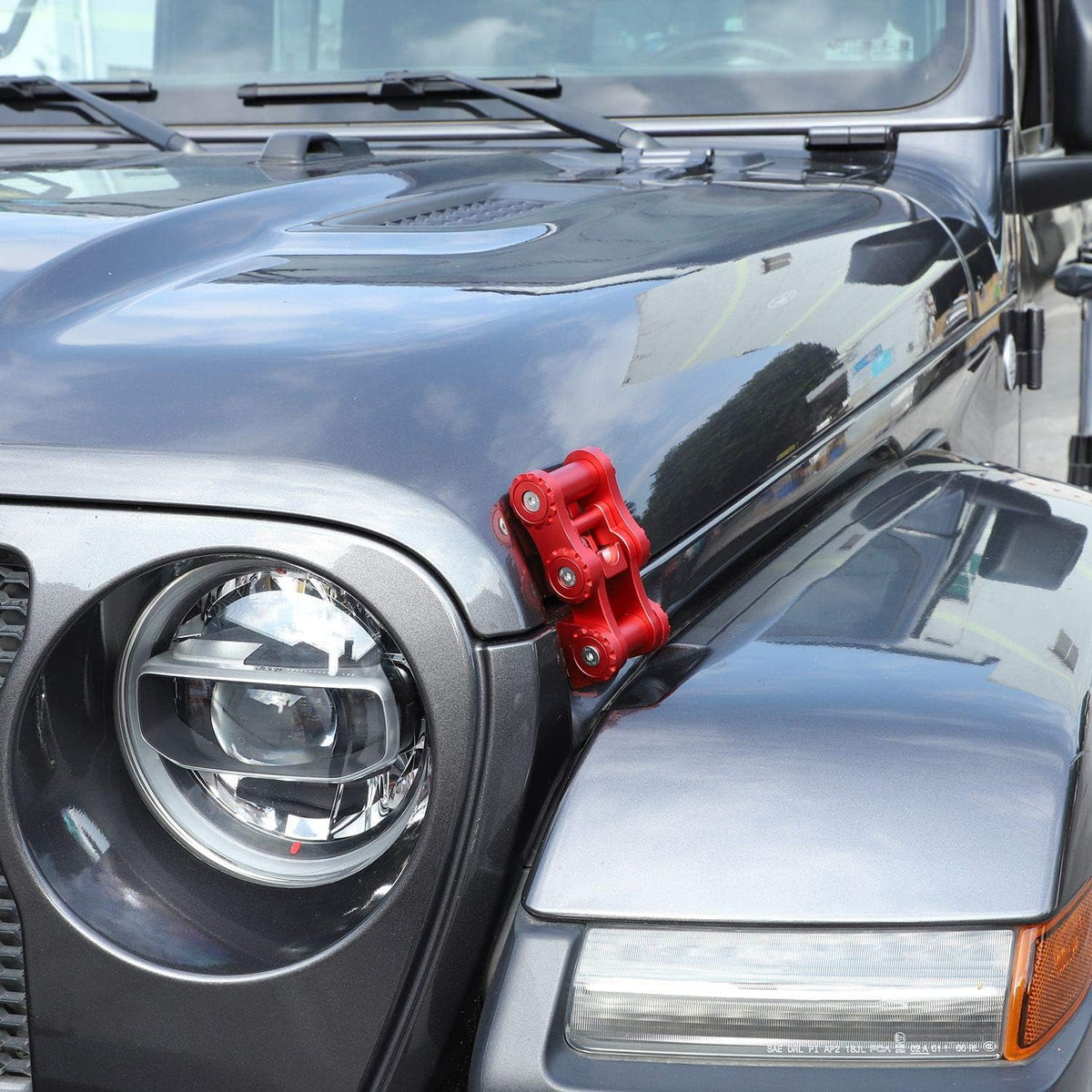 Aluminum Hood Catch Set T3218