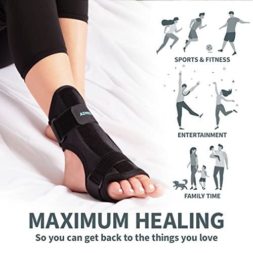 Plantar Fasciitis Night Splint Compression Foot Sleeve Adjustable Arch Support Foot Brace Z55718