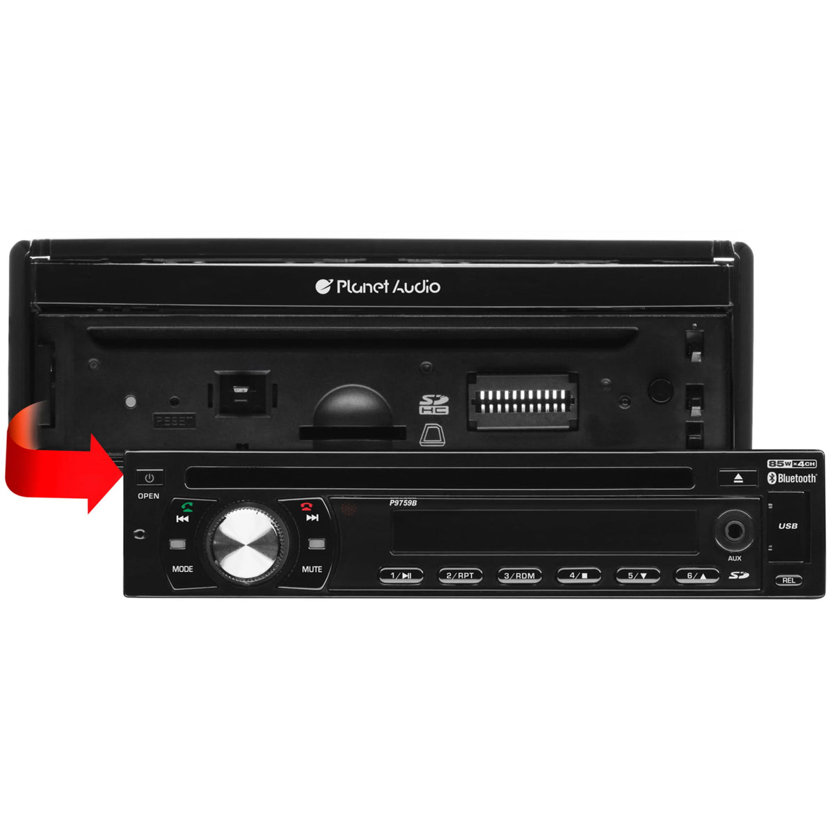 7” Touchscreen Car DVD Player M879