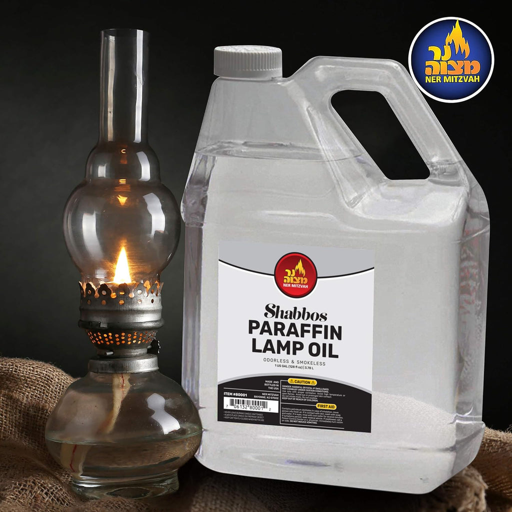 1 Gallon Clear Smokeless Odorless Paraffin Lamp Oil B849