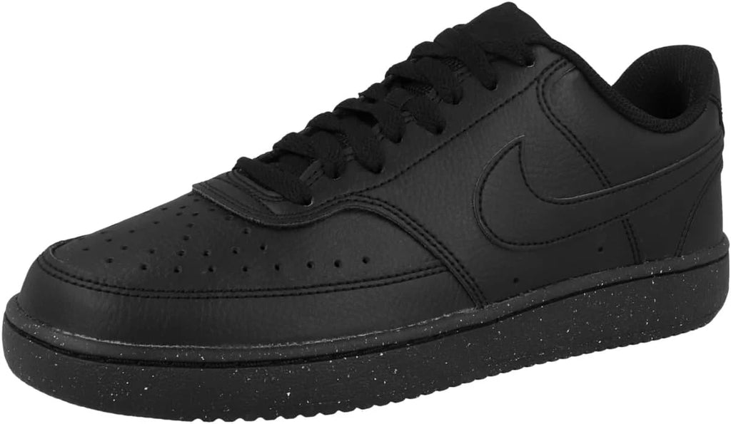 Black Low Top Skate Sneaker Shoes H7463