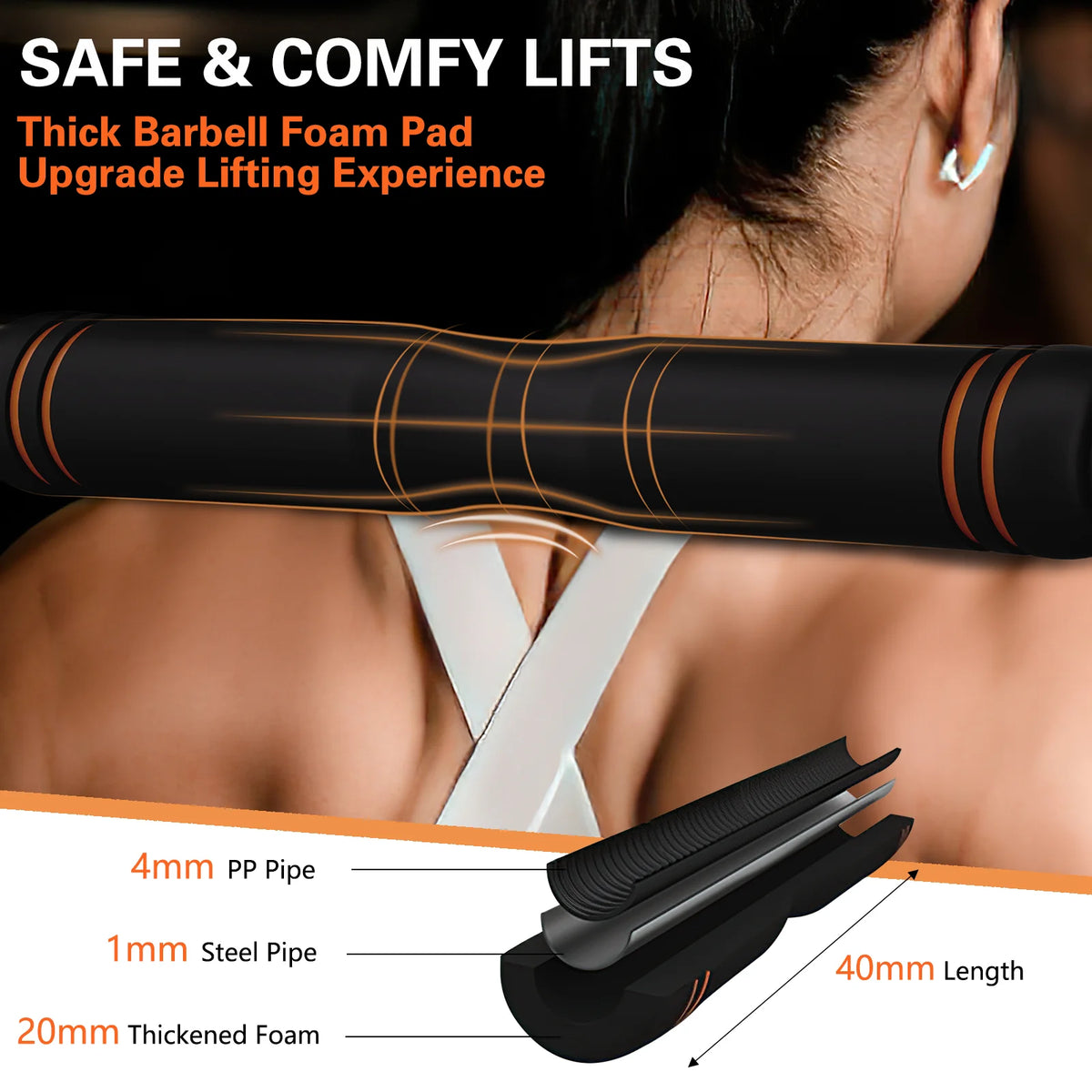 44lb 6-in-1 Adjustable Dumbbells Set with Connector N923