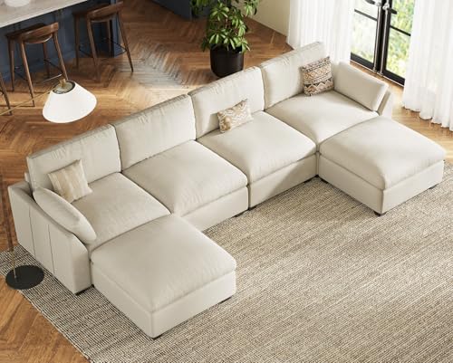 Black Velvet Modular Sectional Sofa J5243