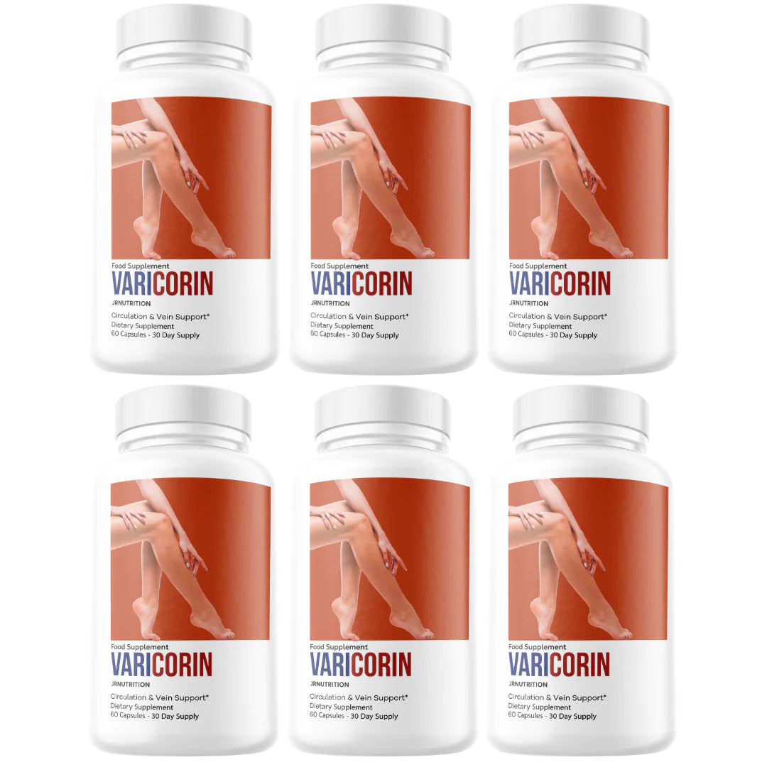 6 Bottles Circulation Vein Support Supplement N78606