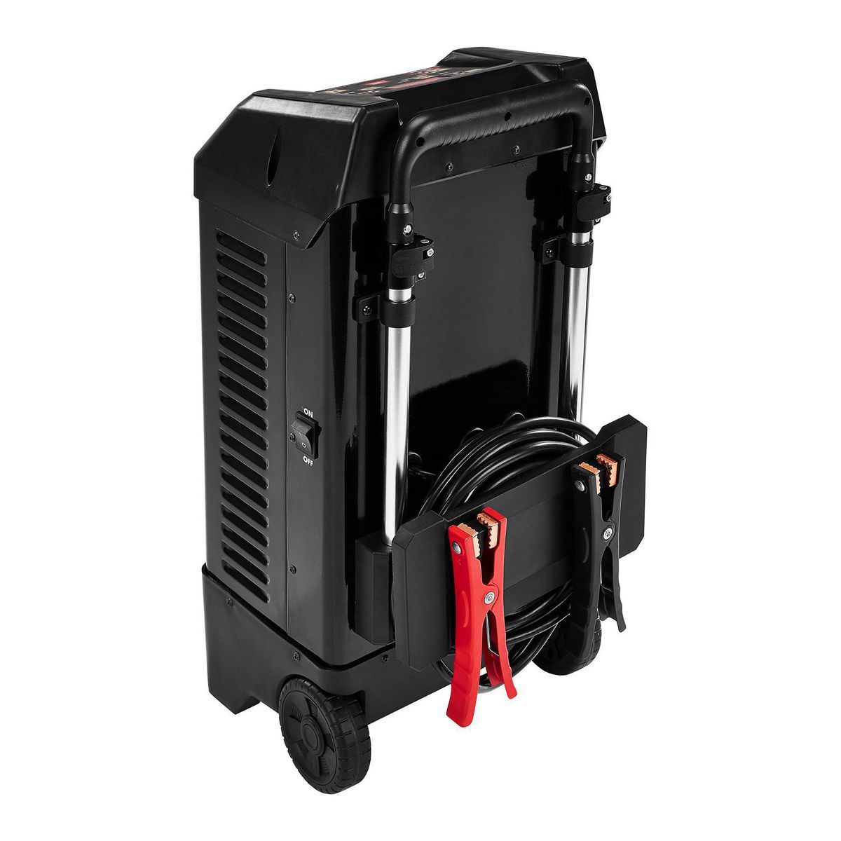 6/12V Wheeled Battery Charger, Engine Starter, and Alternator Tester A6340