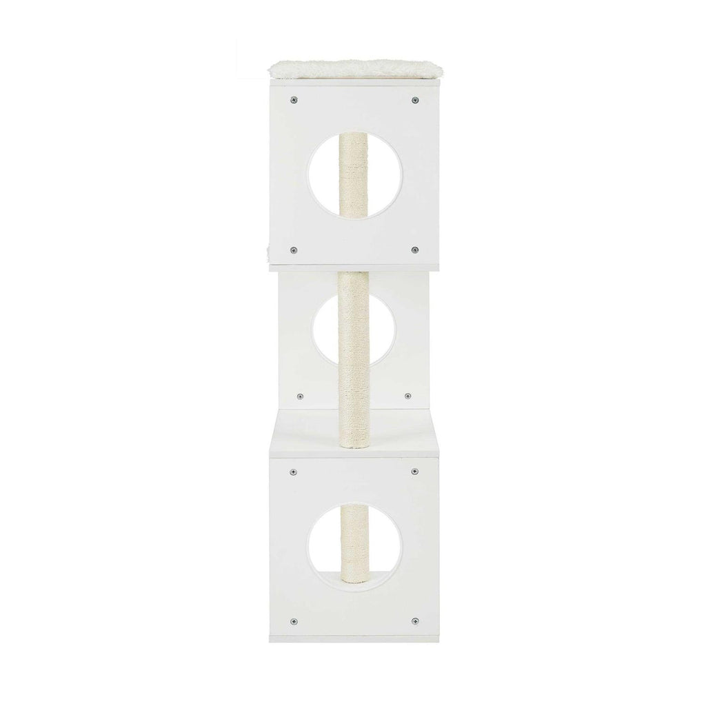 White Cat Tree E9769