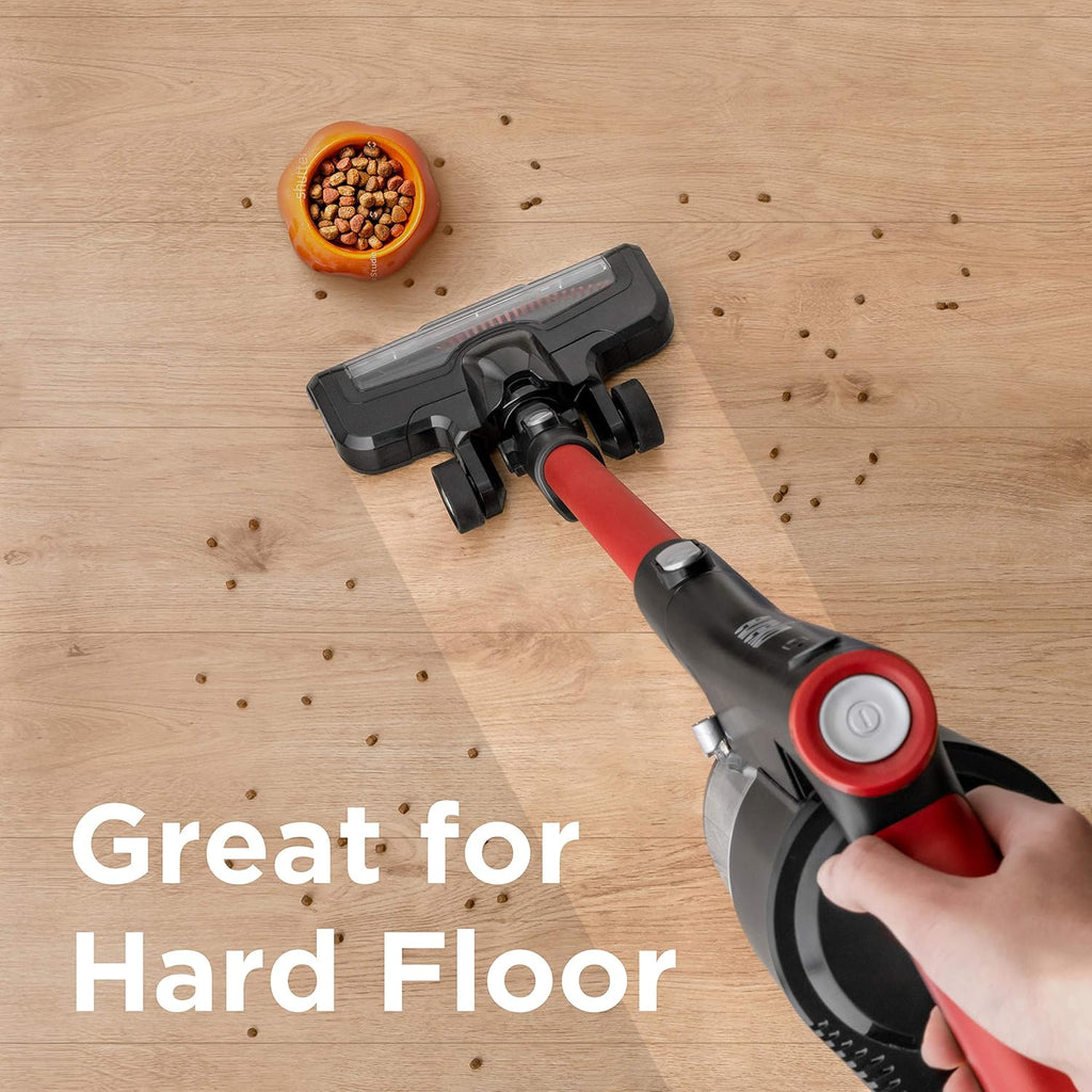 Red Cordless Stick Vacuum Cleaner Z474