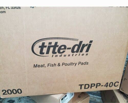 White Absorbent Meat Fish Poultry Pad 50 Grams 2000/Case P855