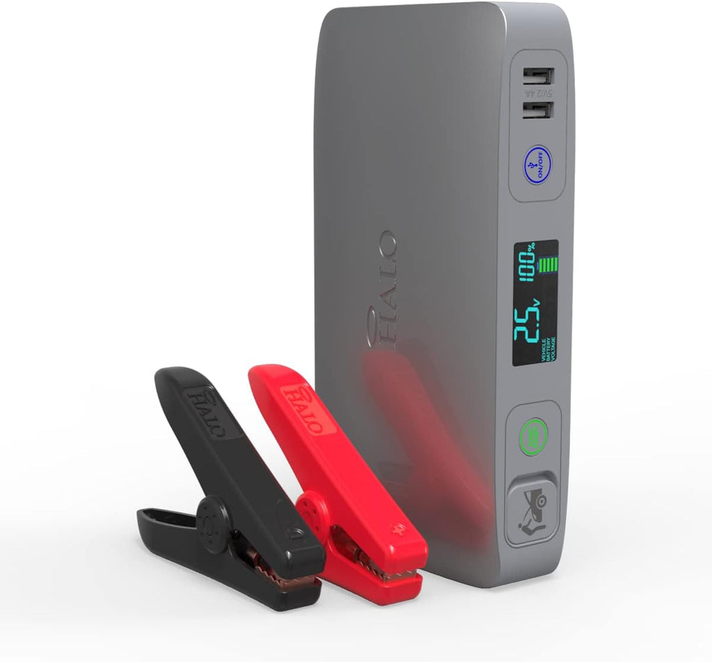 Black Portable Phone Laptop Charger Car Jump Starter X64380