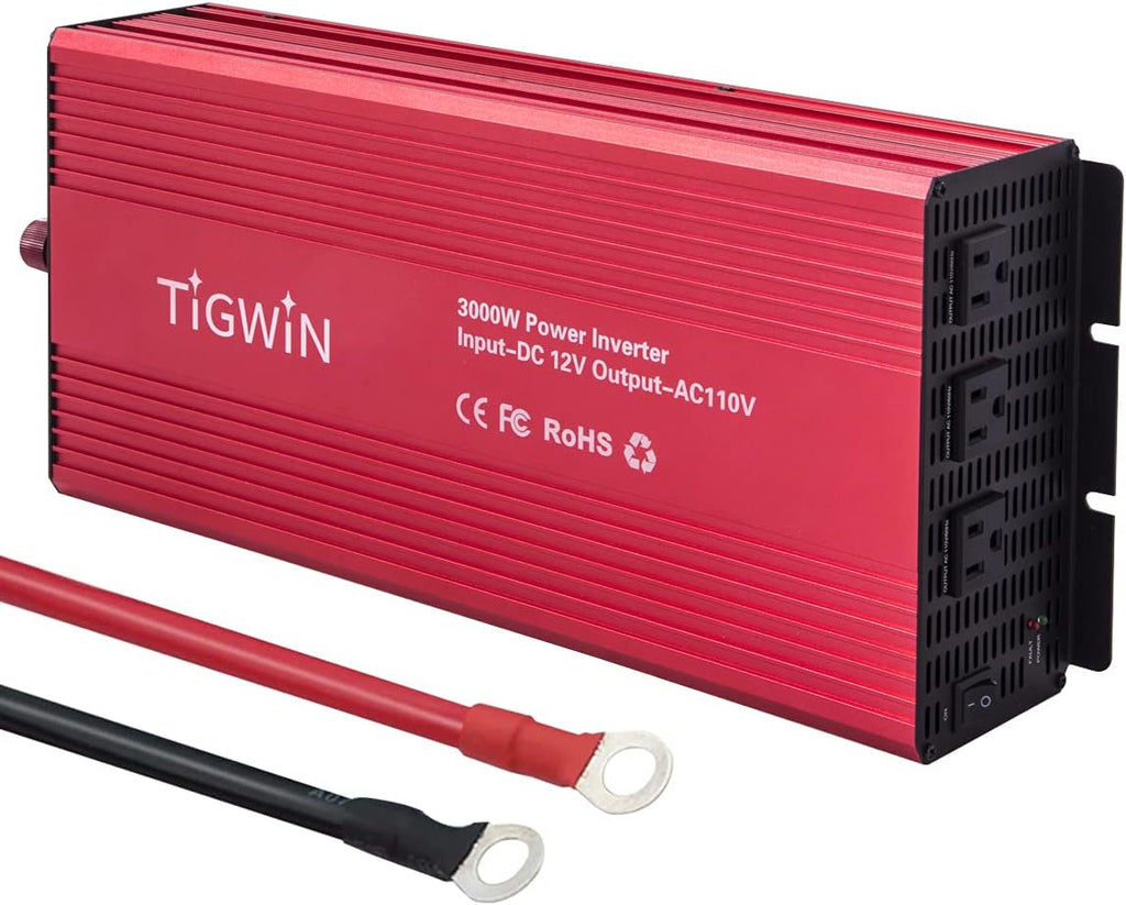 3000W Modified Sine Wave Power Inverter DC 12V to AC 110V U685