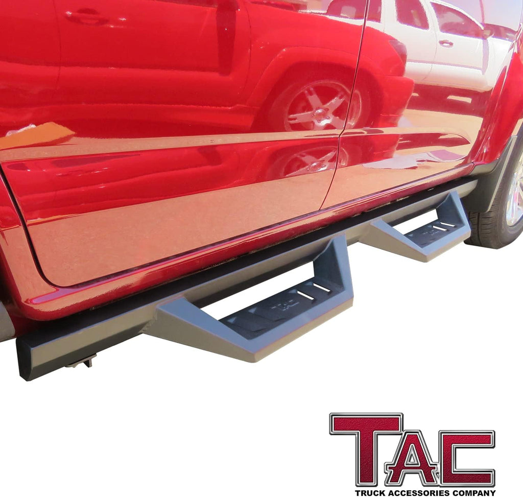 Black Side Steps Nerf Bars Running Boards (2pcs) D987