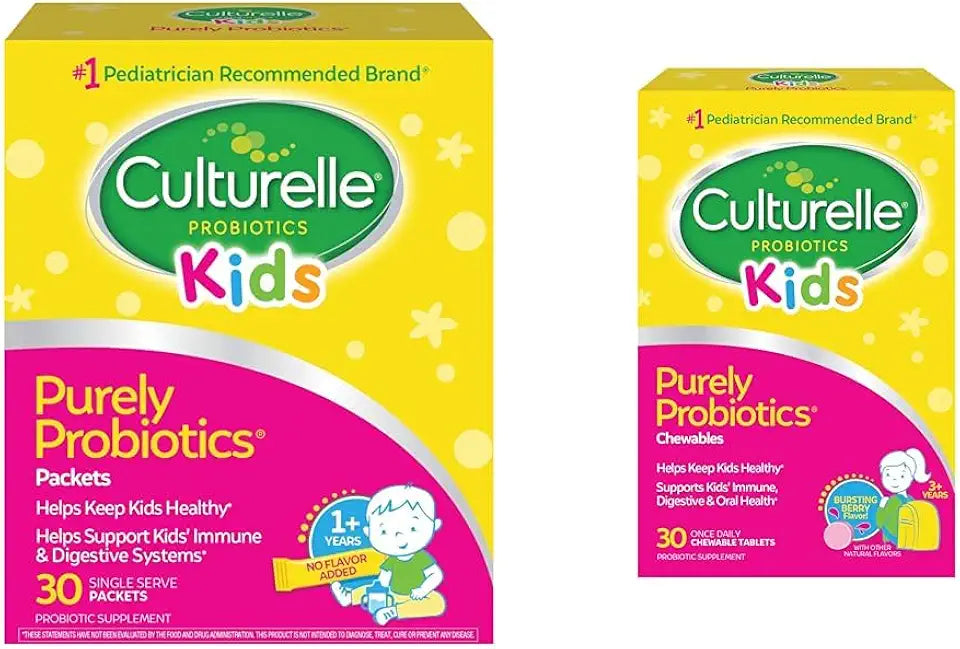 Kids Daily Probiotic Supplement Chewable 30 Count Y614912