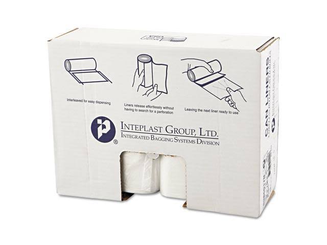 High-Density Can Liner 38 x 60 60gal 17mic Clear Y258252