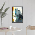 Black Float Frame Canvas Art J581032