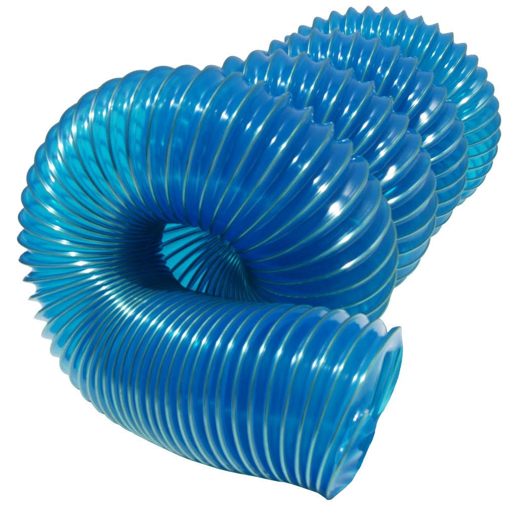 Blue PVC Flexduct Z7496