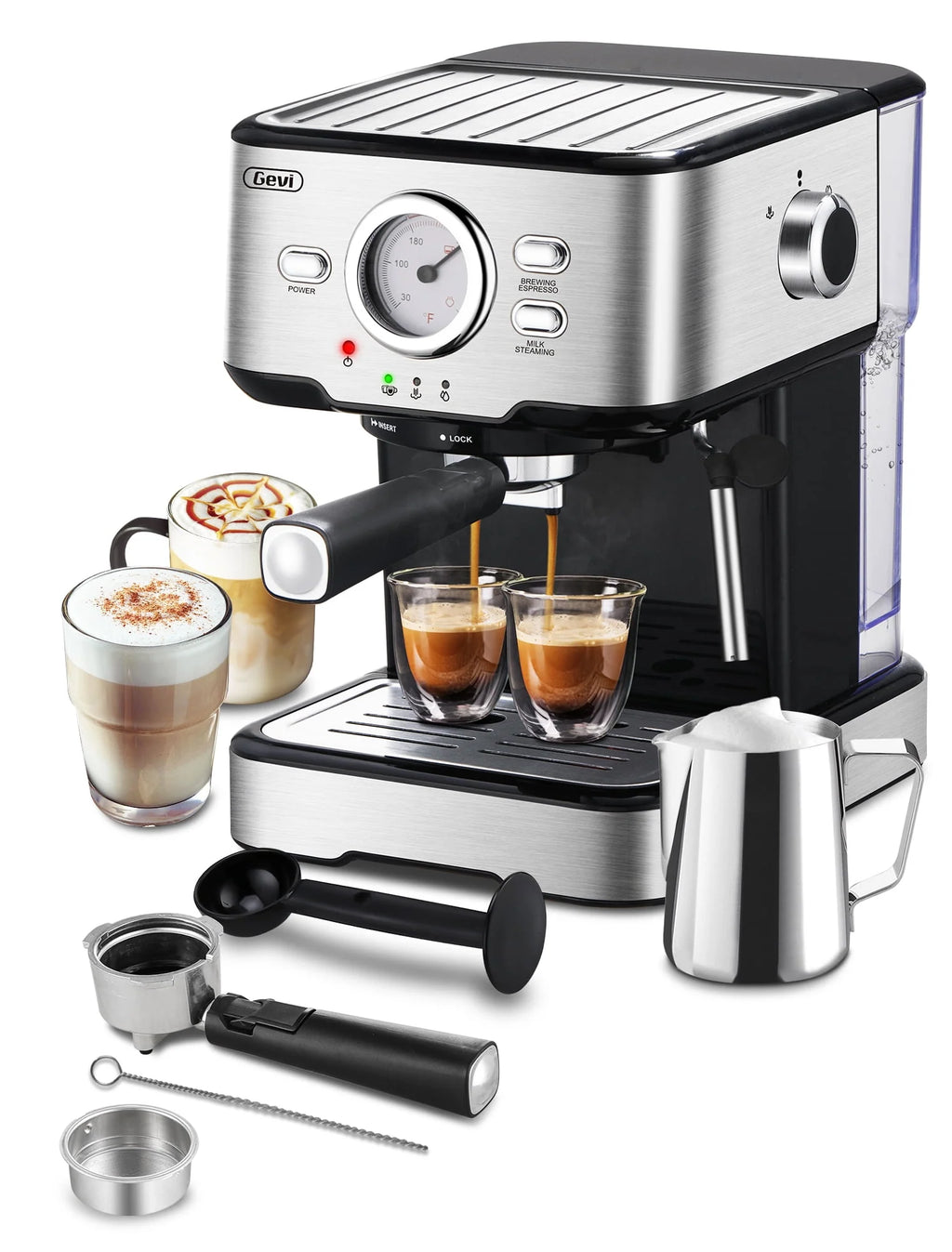 15 Bar Espresso Machine with Steamer M89893