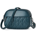 Leather Crossbody Bag with Adjustable Strap D8303