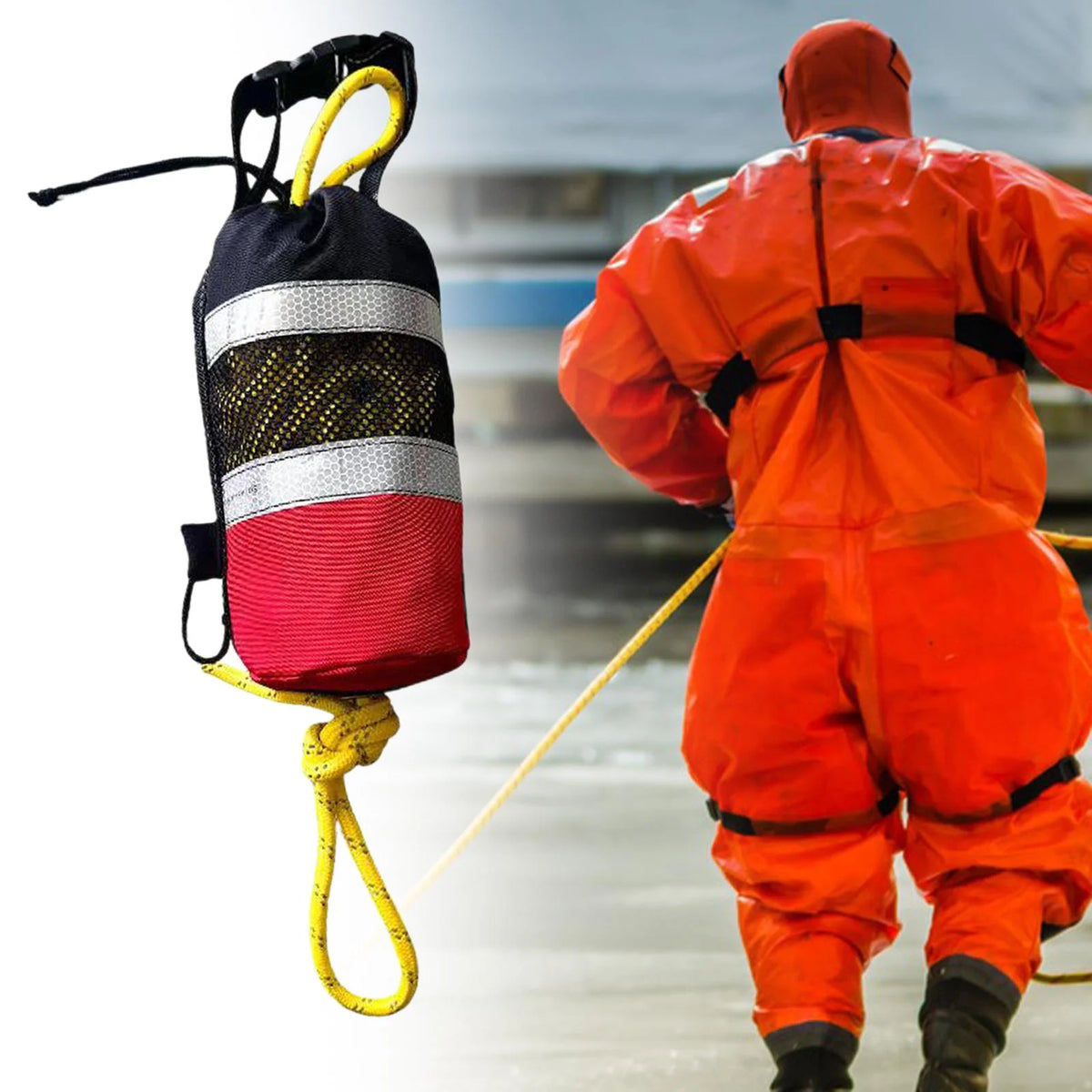 Throwable Rope Throw Bag Flotation Device P699241