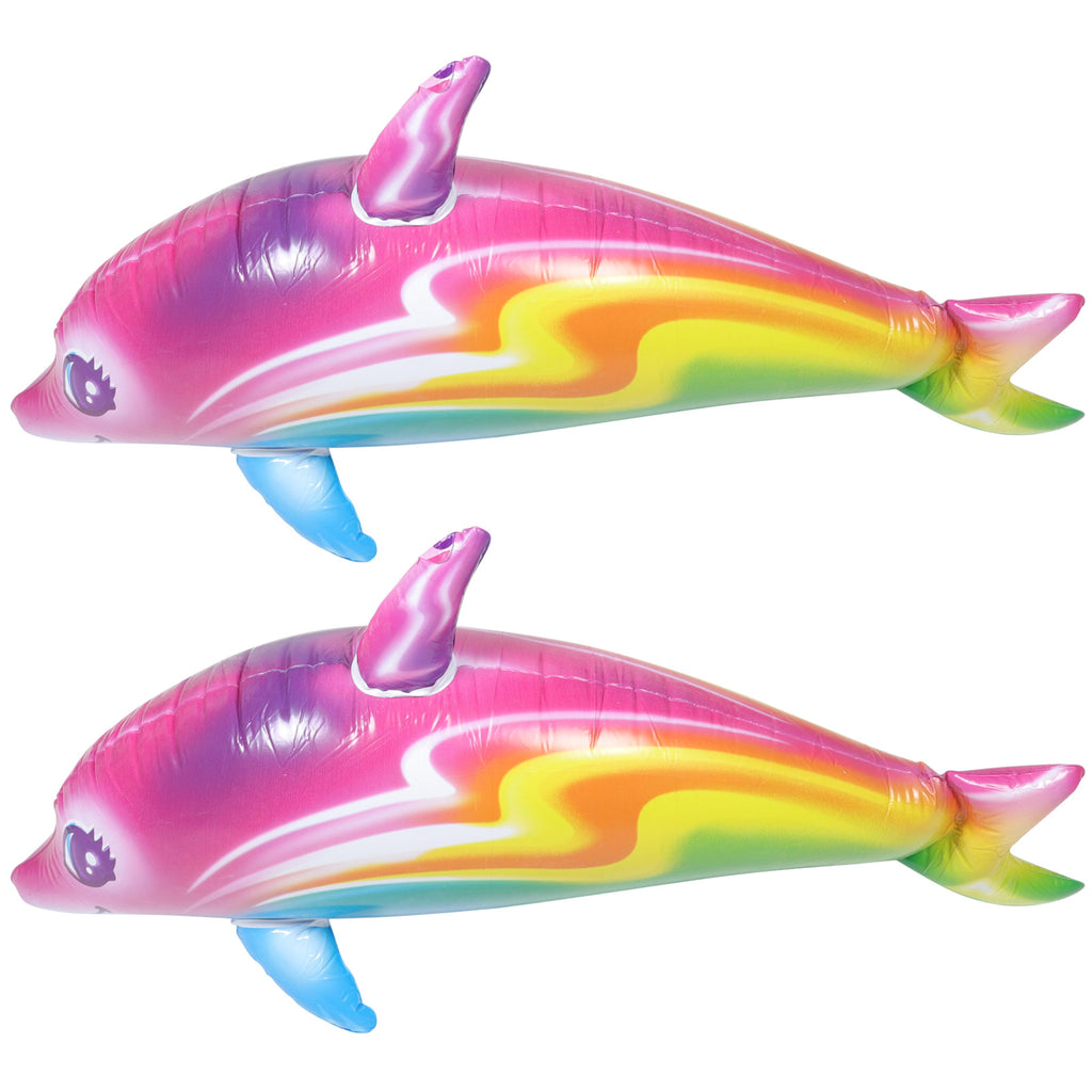 2pcs Inflatable Dolphin Toys V981