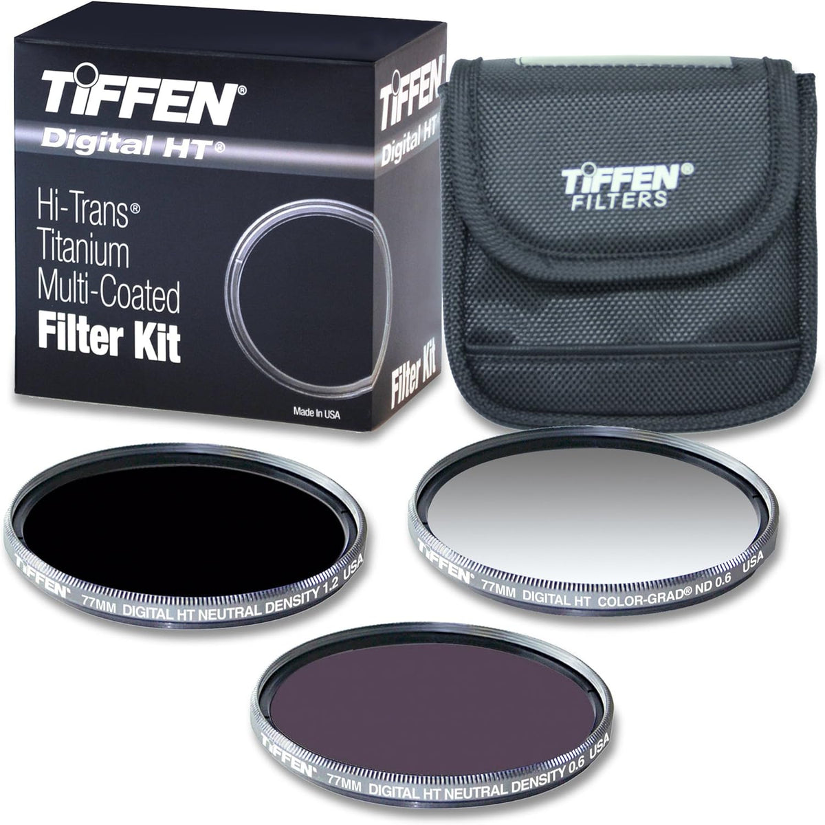 77MM ND Kit with ND 0.6, 1.2 and Color Grad ND 0.6 G536