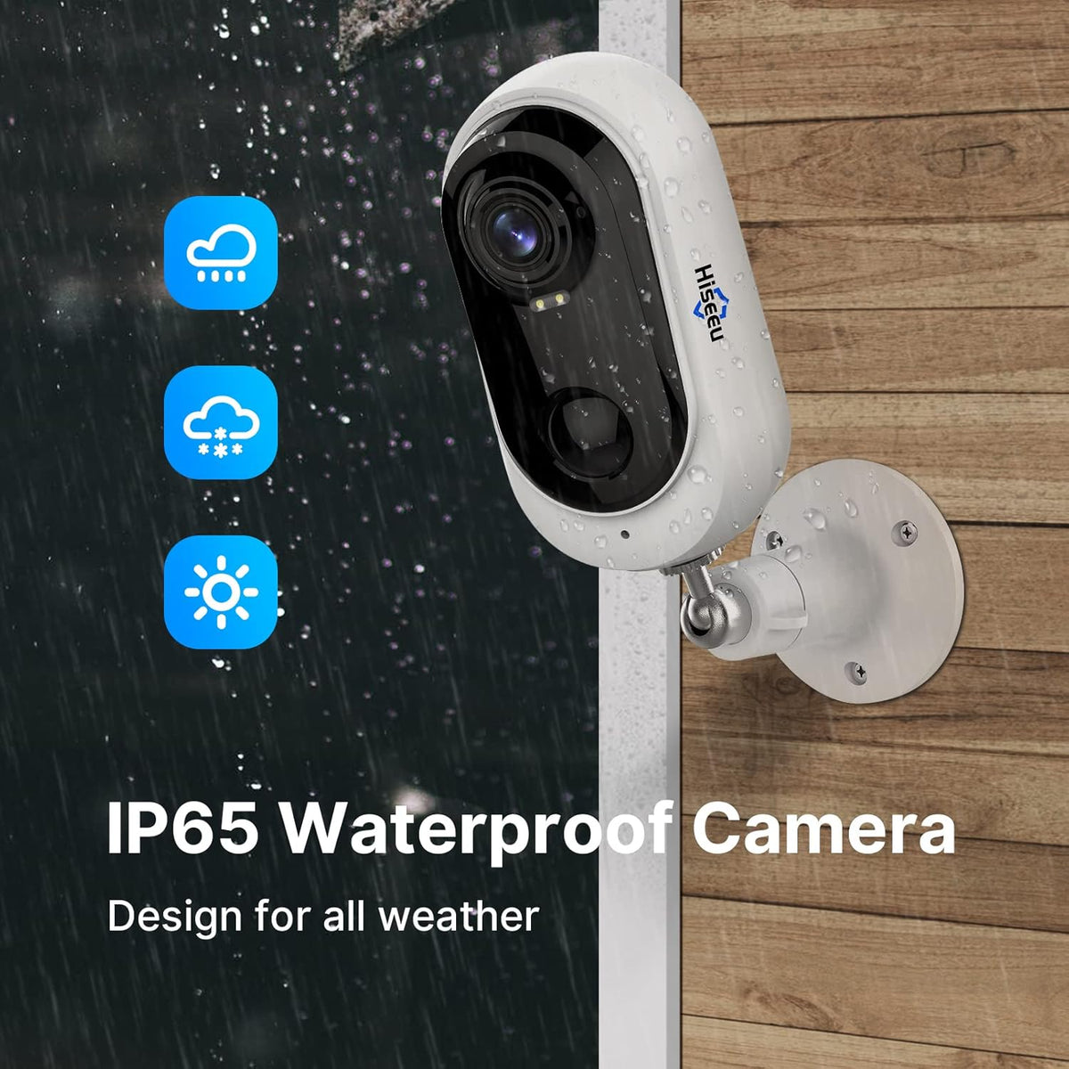 Wi-Fi Camera Outdoor Waterproof 2-Way Audio S4156