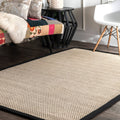 Natural Fiber Sisal Jute Area Rug K15303
