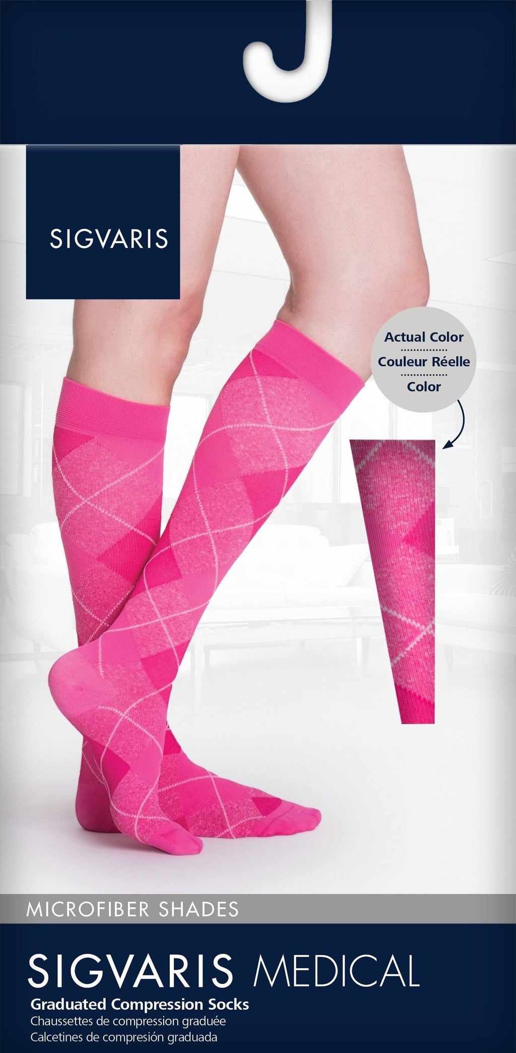 Microfiber Calf High Graphite Stripe P28936