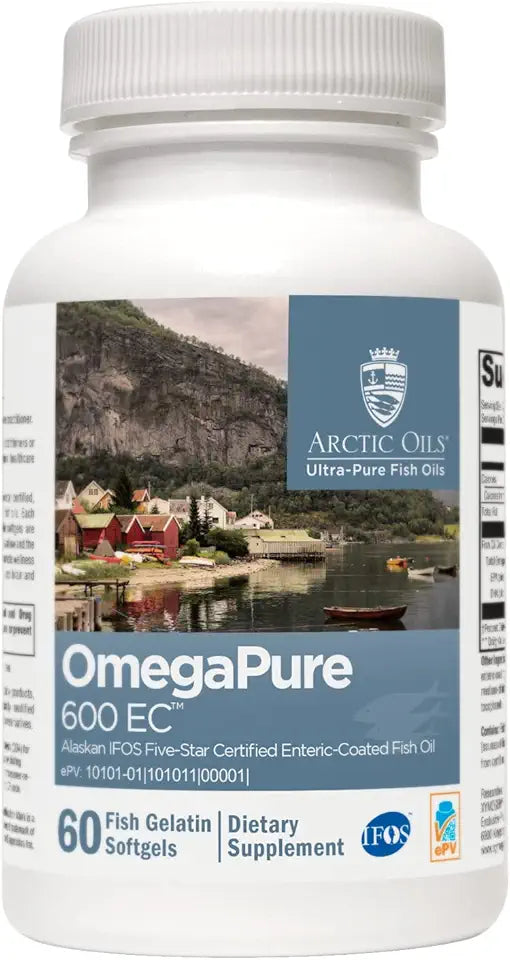 Enteric-Coated Omega-3 Fish Oil 60 Softgels H24874