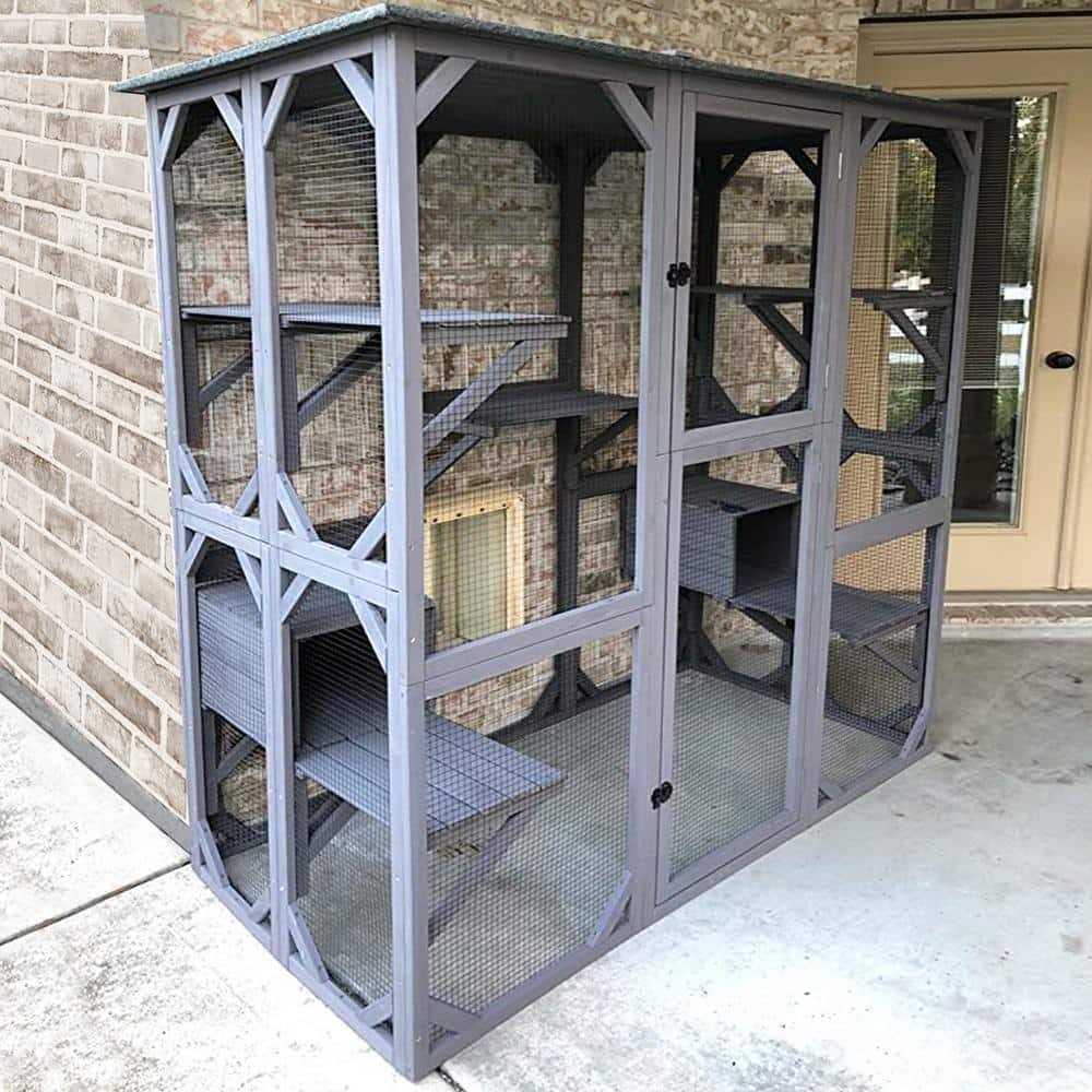 Extra Large Outdoor Cat Enclosure E260