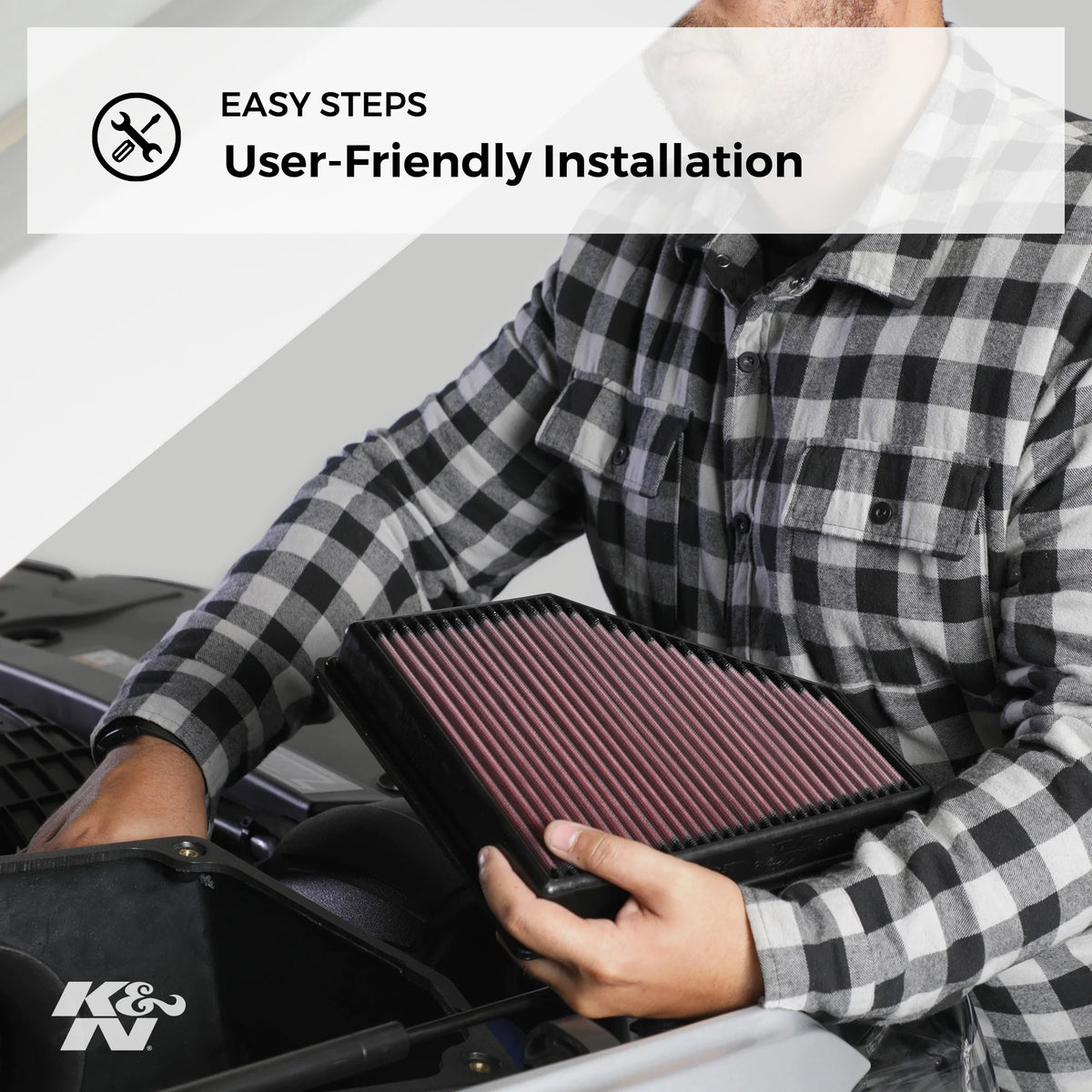 Washable Replacement Engine Air Filter I60267