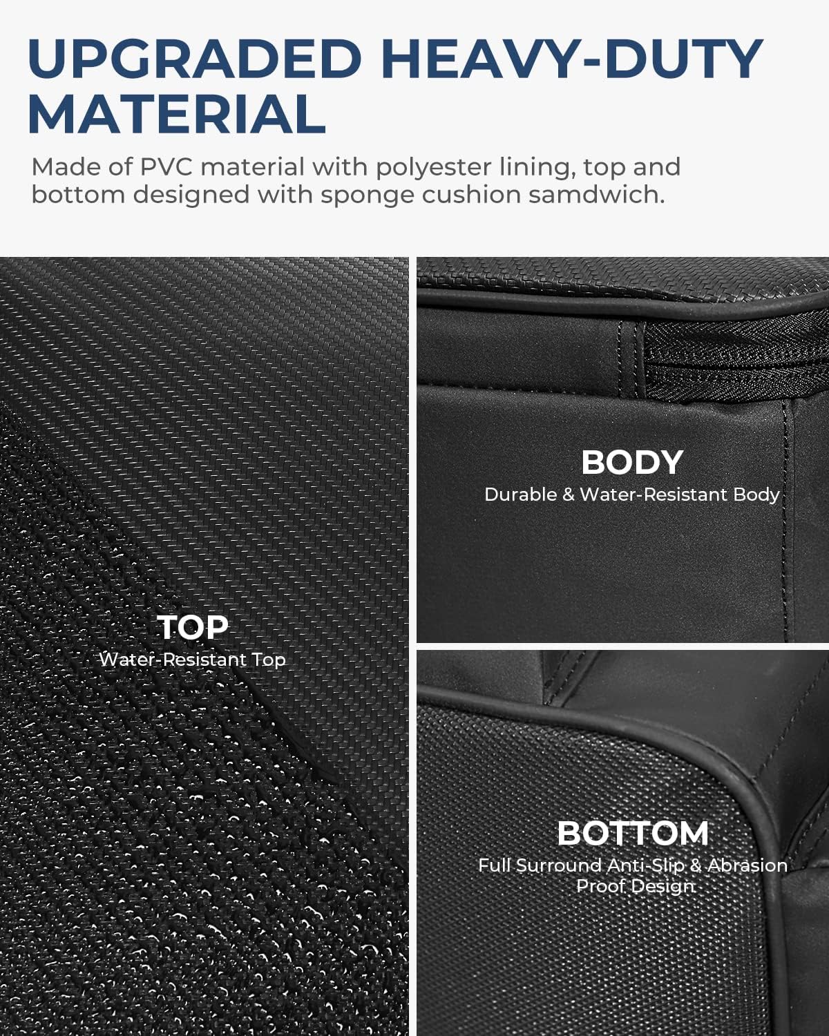 Under Seat Storage Bag with Detachable Dividers L522