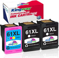 Remanufactured Ink Cartridge Replacement, High Yield, 2 Black 1 Tri-Color O7065