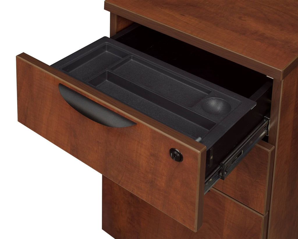 Mahogany Single Pedestal Desk J509