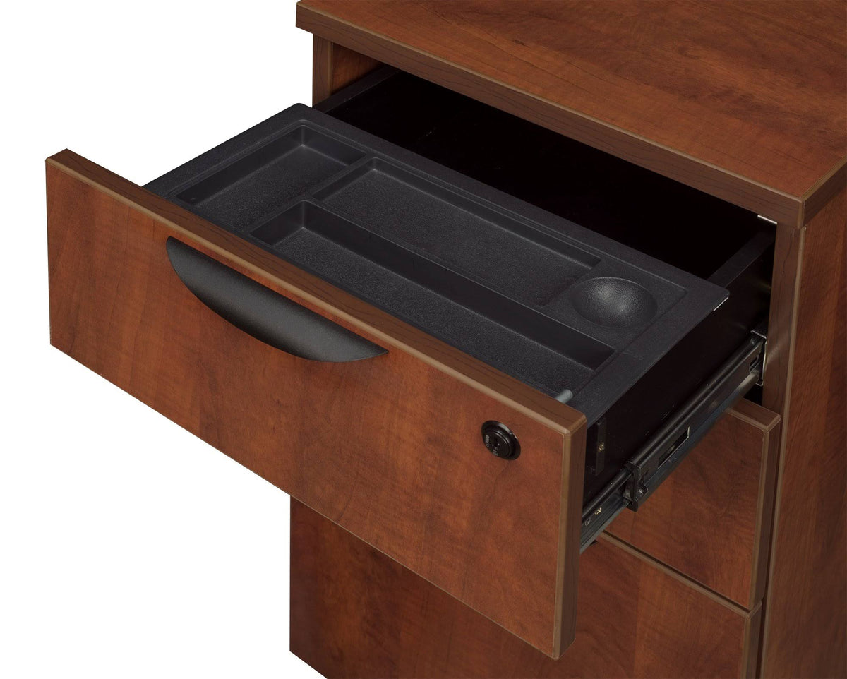 Mahogany Single Pedestal Desk J509