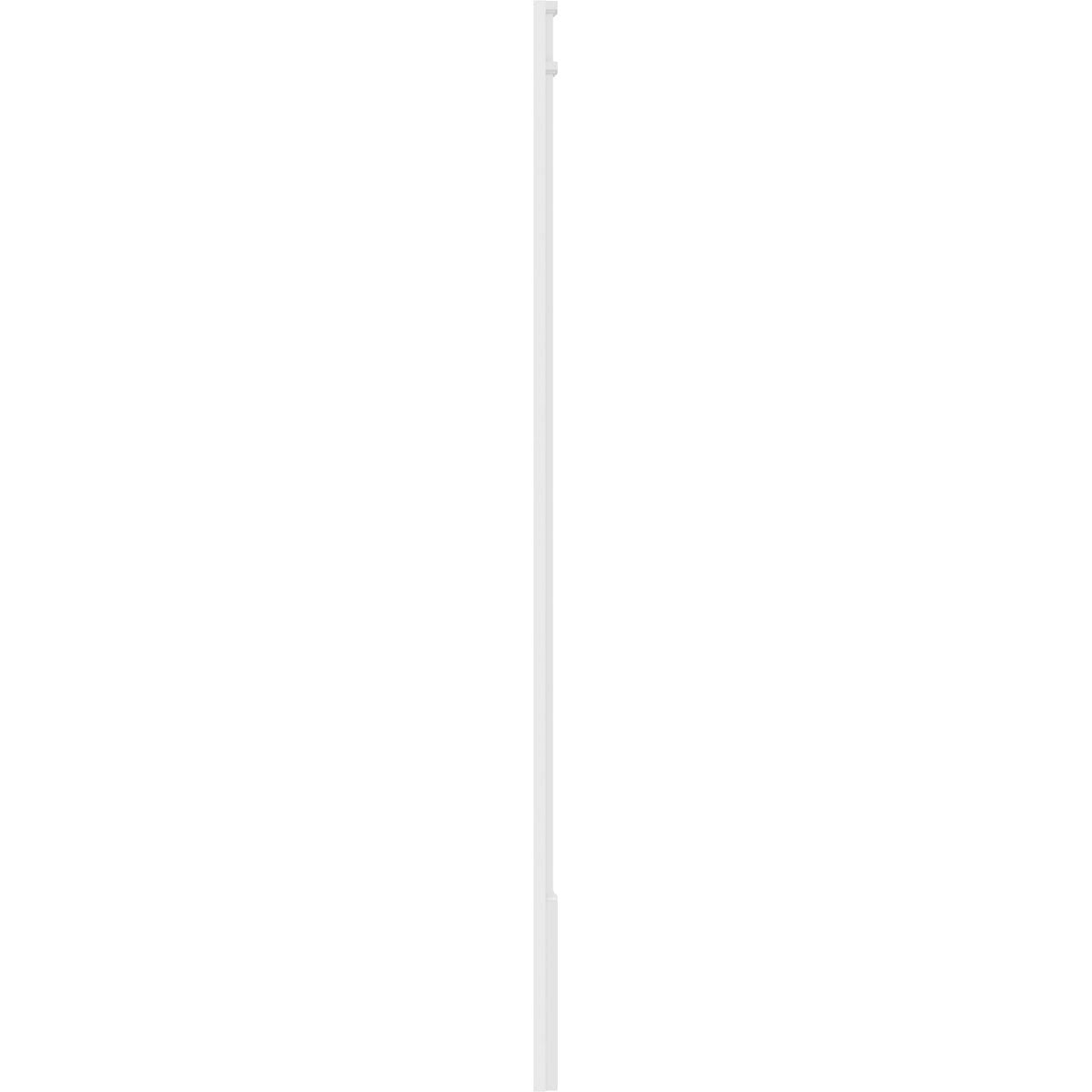 Flat Panel PVC Pilaster with Decorative Capital & Base (Pair) X572