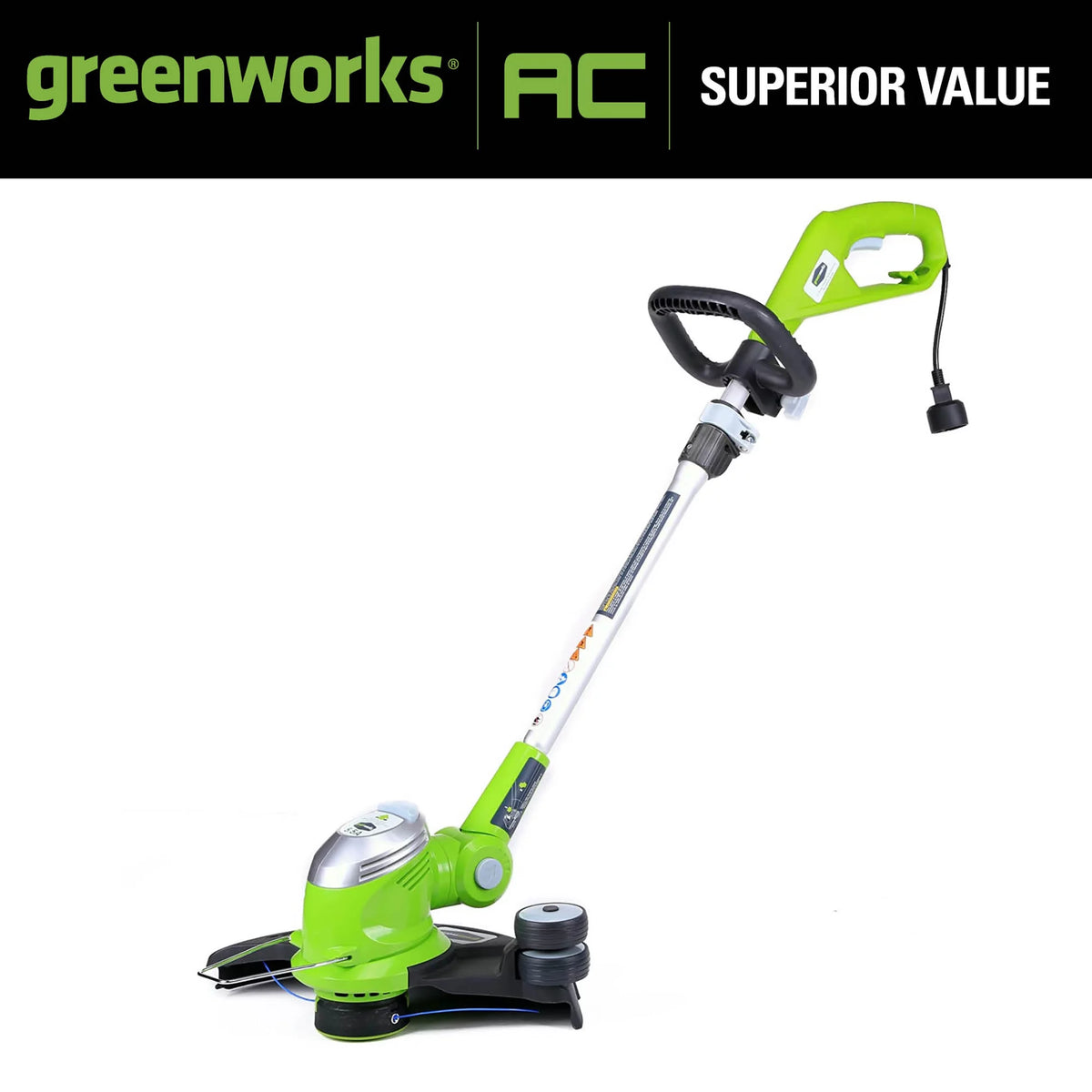 5.5 Amp 15 in Corded Electric String Trimmer Y17183