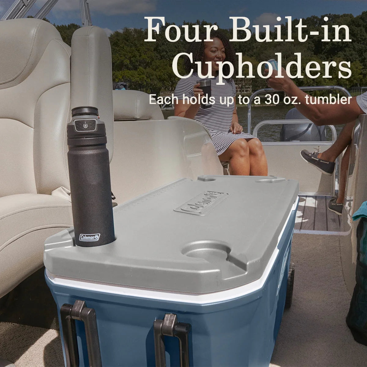 Wheeled Hard Chest Cooler U2936