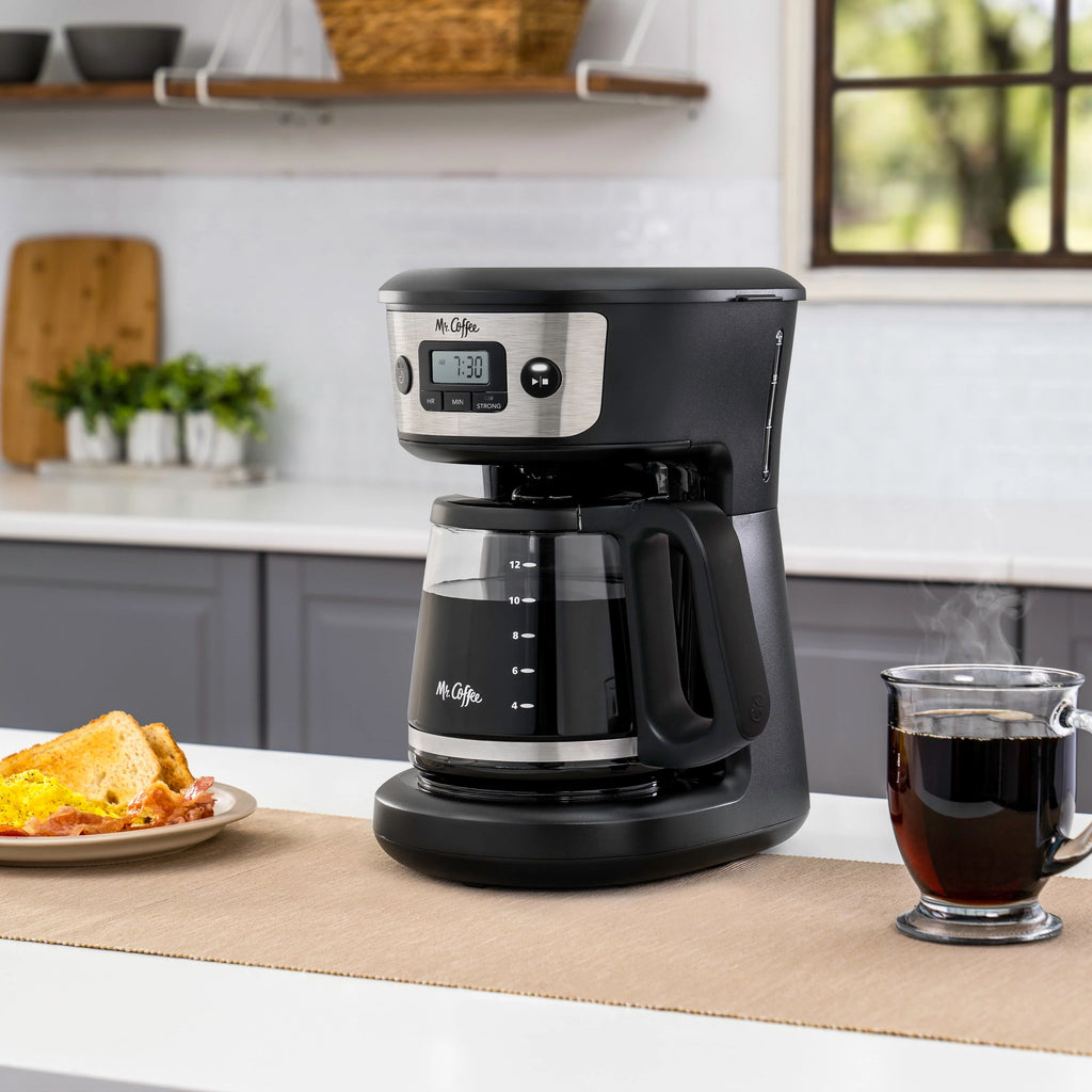 12-Cup Programmable Stainless Steel Coffee Maker S153734