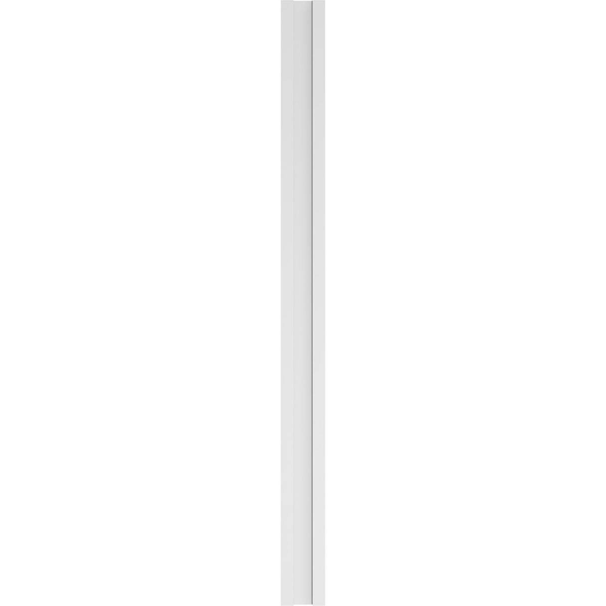 Plain PVC Pilaster with Decorative Capital & Base (Pair) Z4219