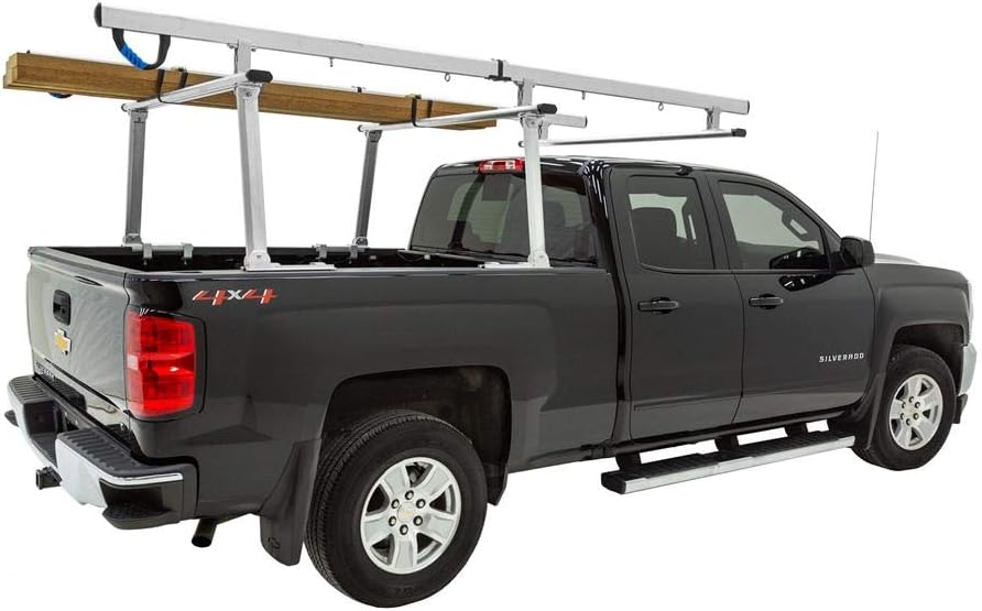 Aluminum Universal Over-Cab Truck Rack, 800-lb Capacity D2243