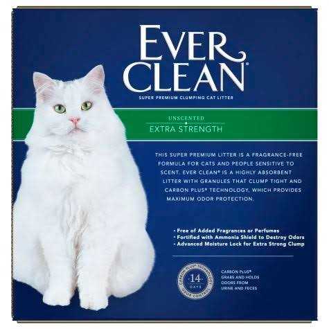 Extra Strength Clumping Unscented Cat Litter X7877