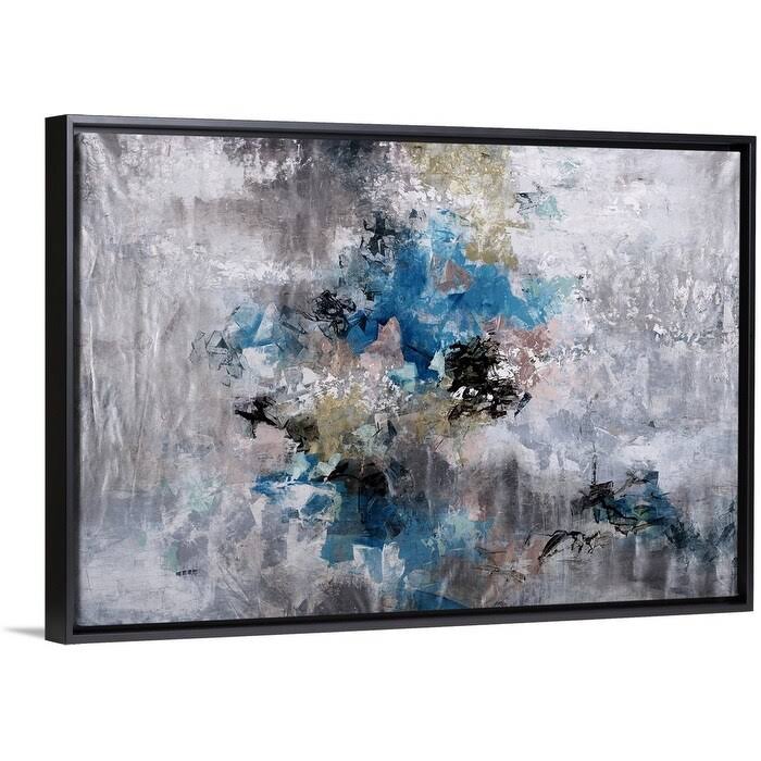 Black Float Frame Canvas Art - 24 x 16 M5563