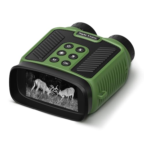 Black 4K Night Vision Binoculars E2726