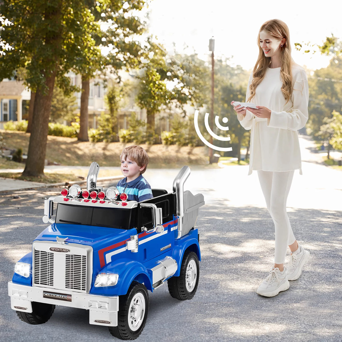 12V Kids Ride On Truck Car with Dump Box P477