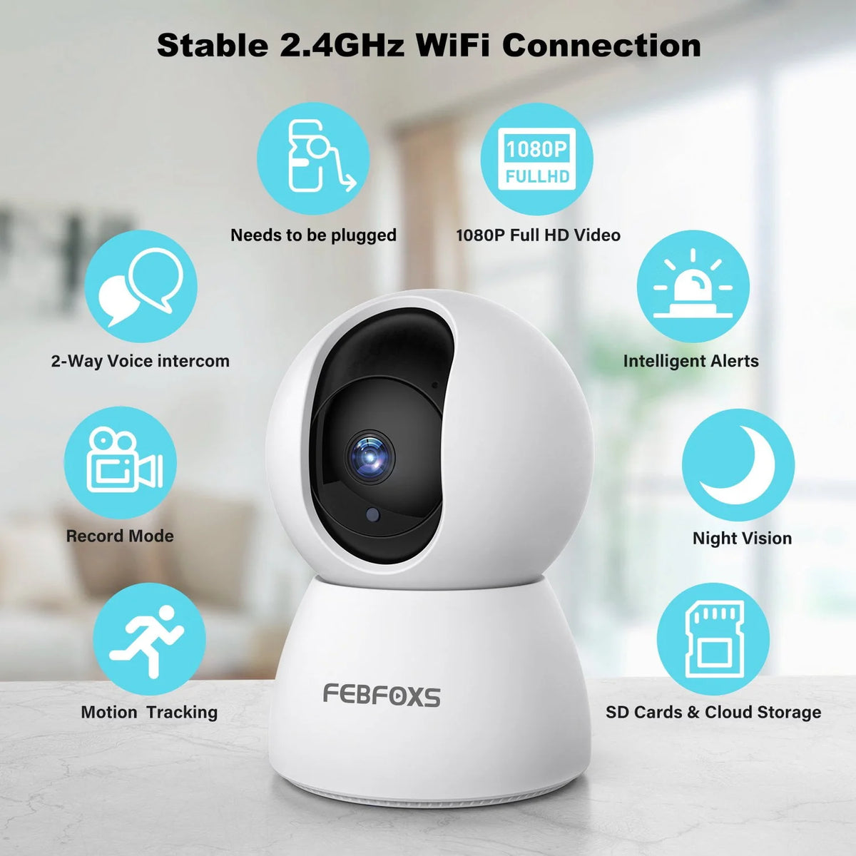 Baby Monitor Security Camera E391729