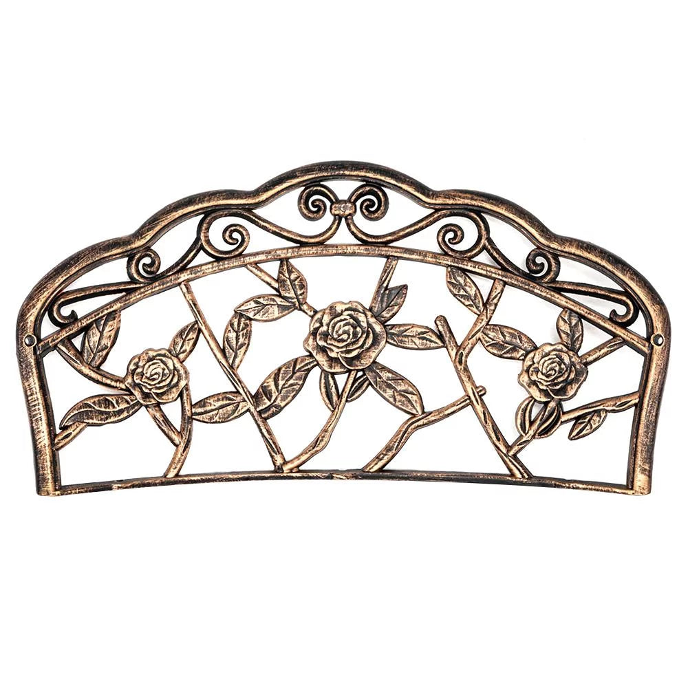 Bronze Cast Aluminum Outdoor Bench W334